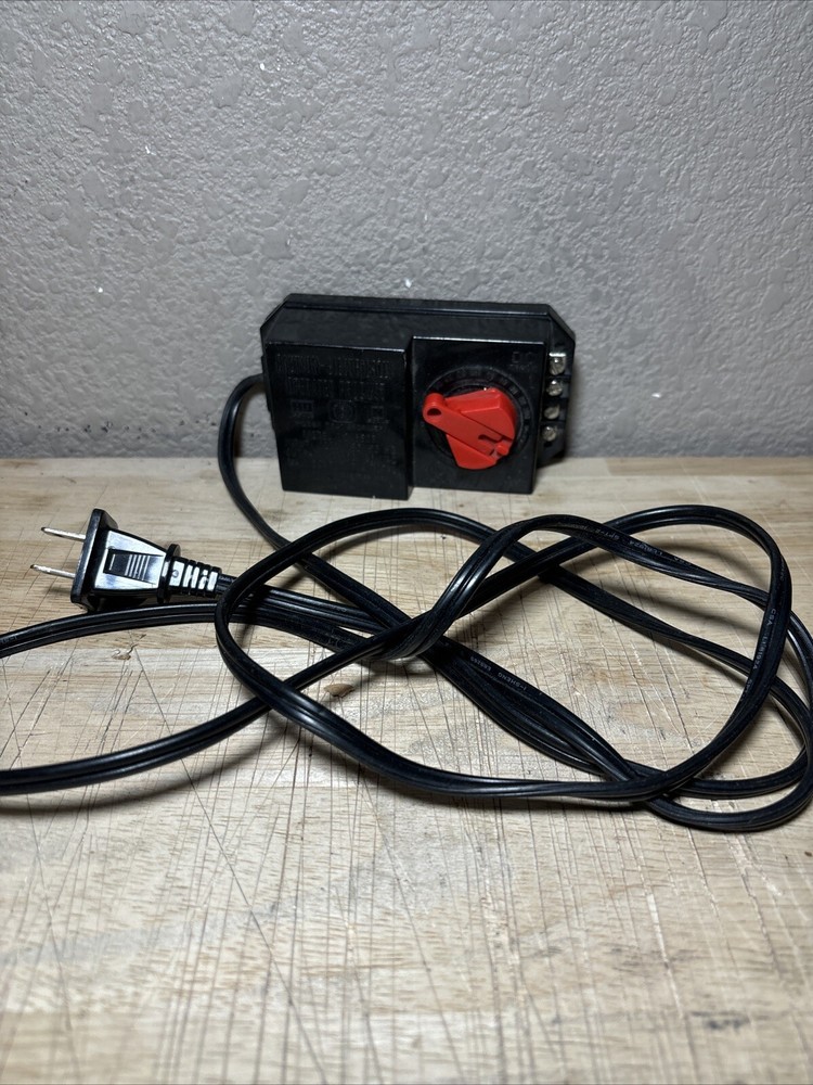 Bachmann Hobby Model Train Transformer  Model No. 6607 Black