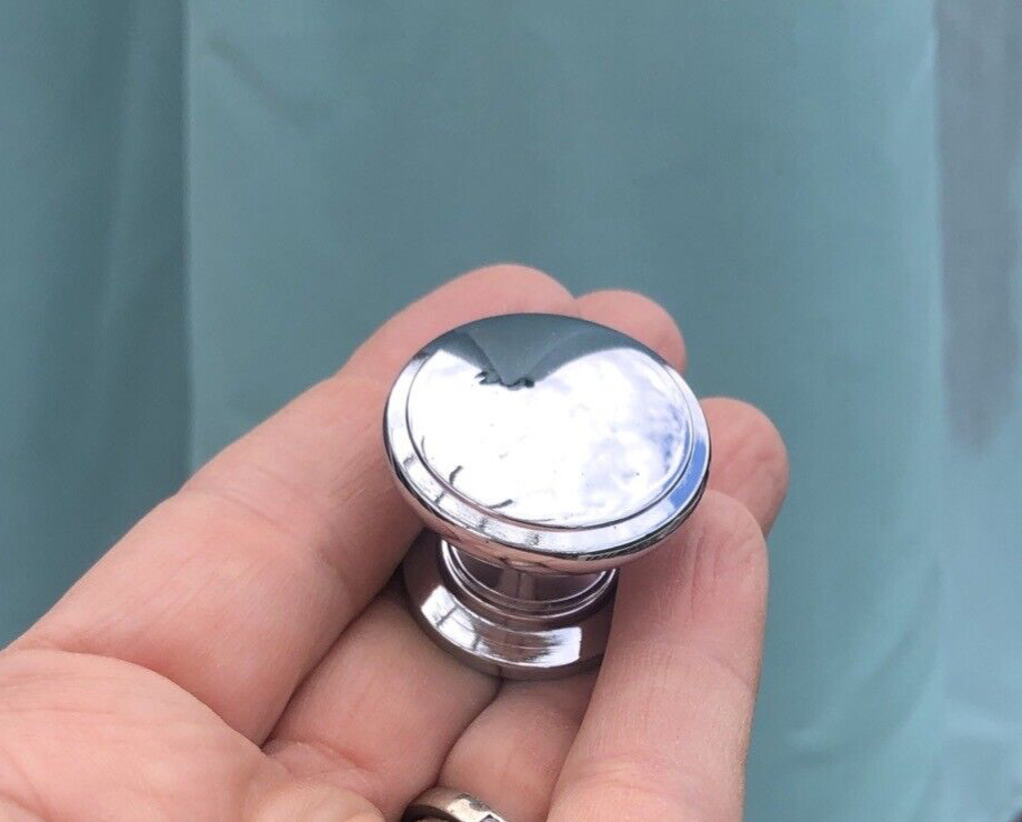 13 Cliffside 161-PC Polished Chrome Finish Solid Brass 1-1/4" Cabinet Knob Pull