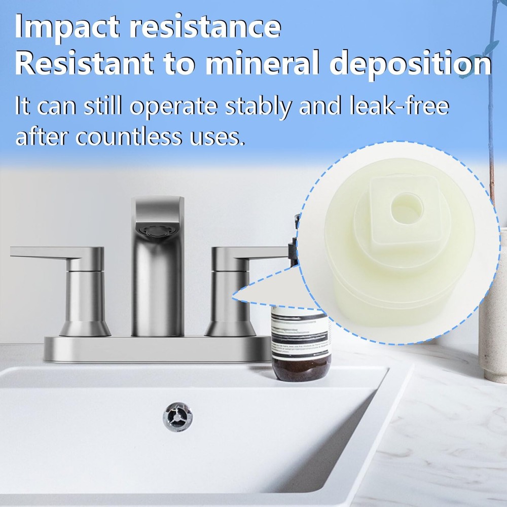 1070733 Stem Driver Replacement for Kohler Shower Handle Adapter, White