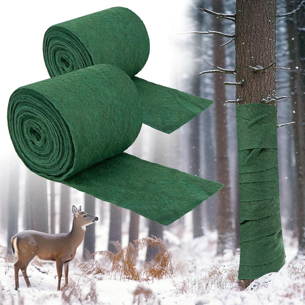 Tree Wrap - Tree Trunk Protector for Gardening 2 Roll 72 Ft Little Trees Trunk G