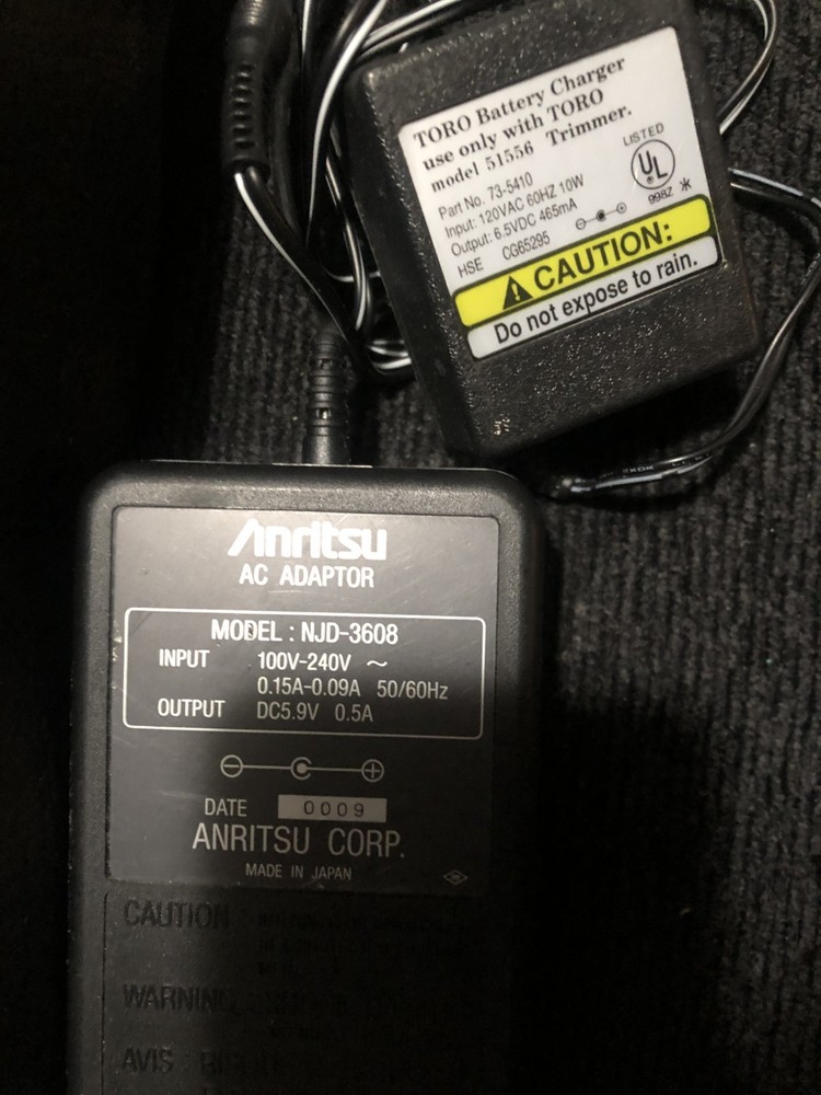 TWO- ANRITSU MS9020D Optical Loss Test Set