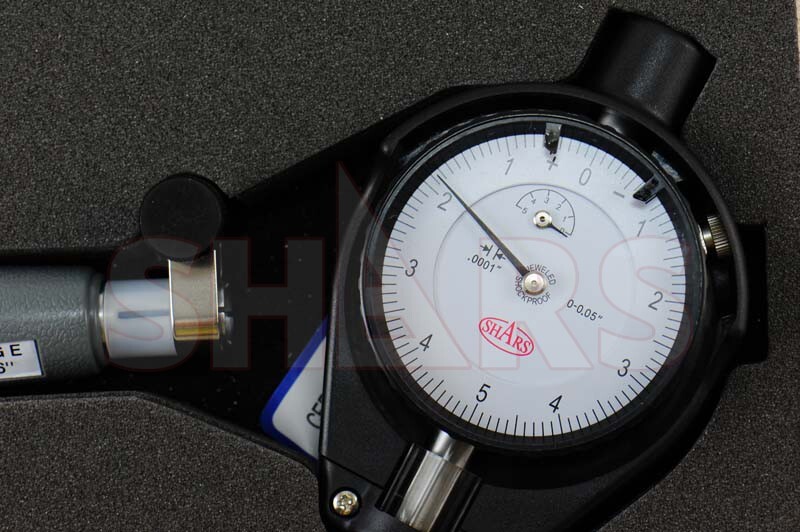 Shars 1.4-6" Dial Bore Gage Gauge .0001" Engine Cylinder Measuring Hole New L}