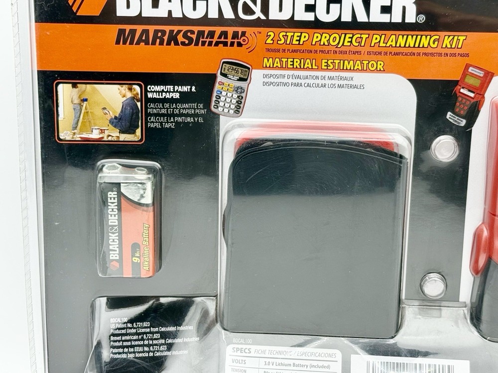 Black & Decker Marksman 2 Step Project Planning Kit & Materials Calculator