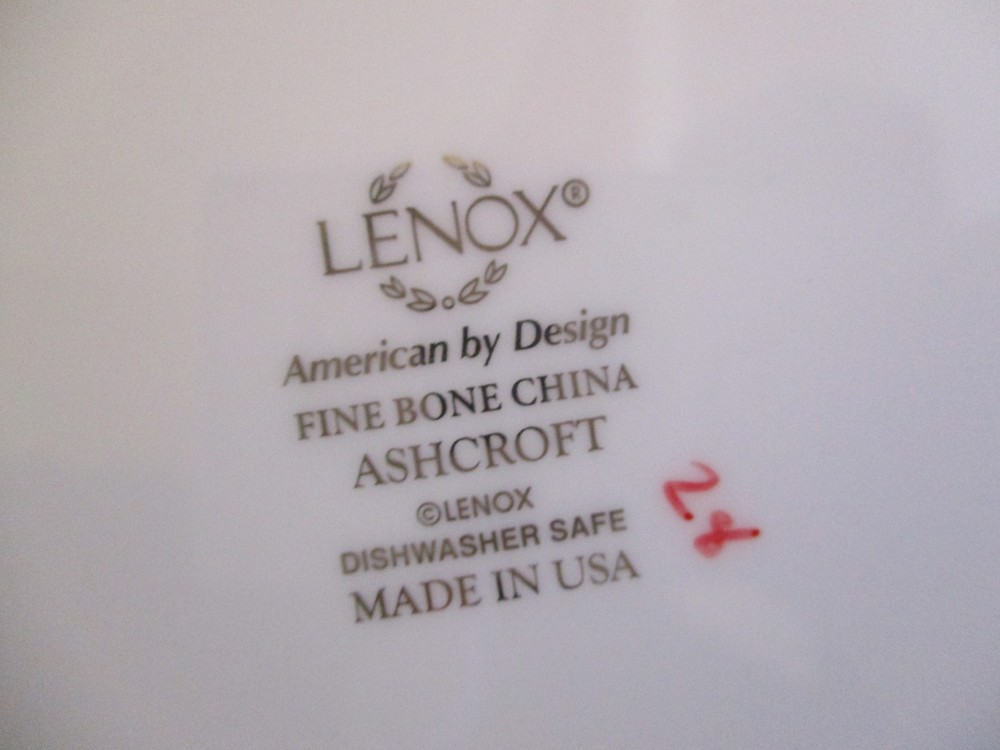 LENOX ASHCROFT ACCENT PLATE - 9 1/4" 0701G