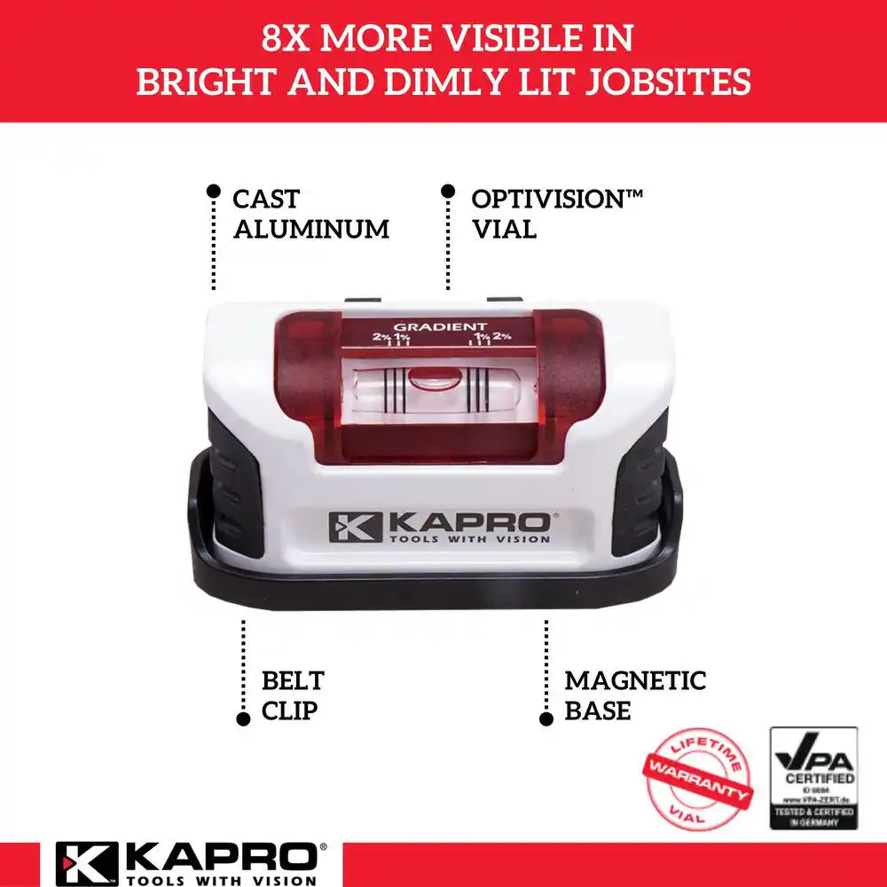 3.5 In. Magnetic Smarty Level