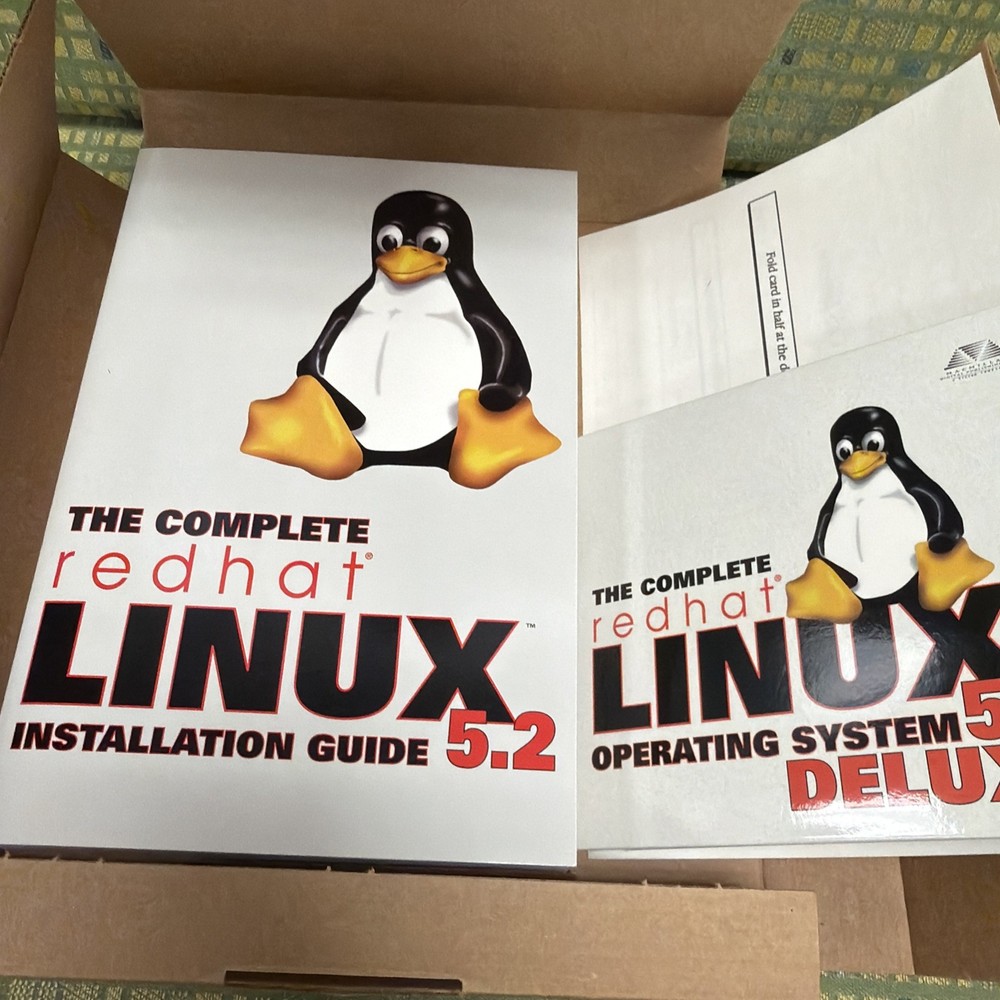 The Complete Redhat Linux 5.2 Operating System Deluxe Secure Server Partial Seal