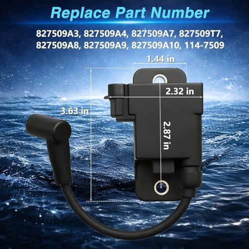 CDM Module Ignition Coil Compatible with Mercury Outboard 30-300HP Force