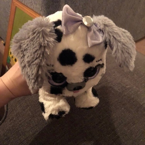 Present Pets Interactive Puppy Sparkle Dalmation! Spin Master WORKS Sparkle Pup!
