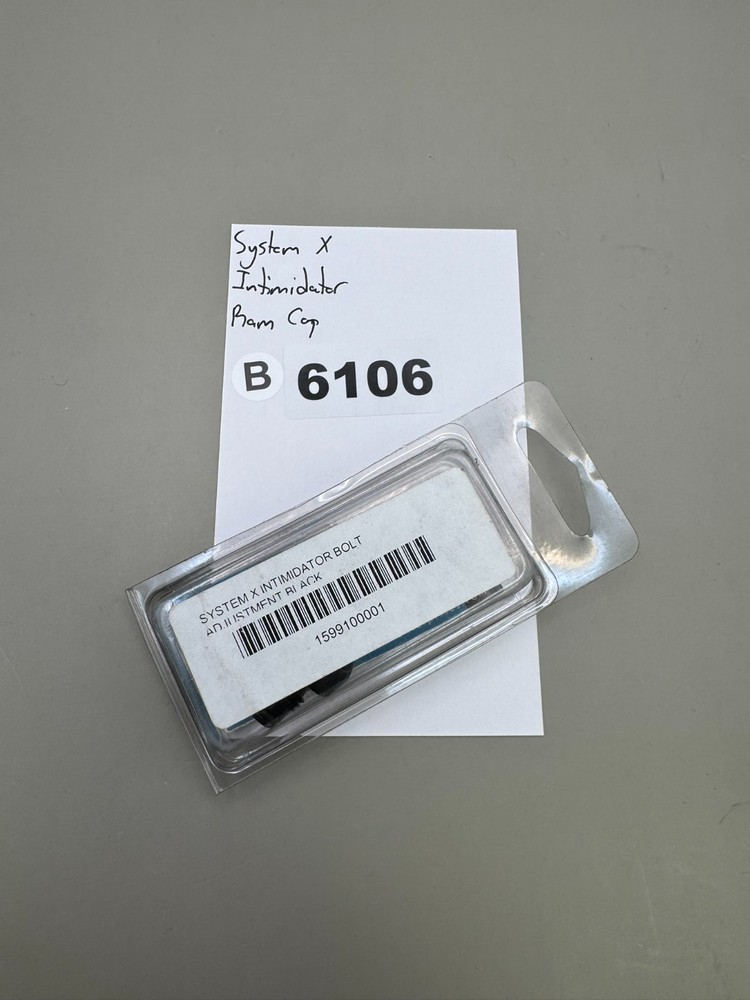 System X Intimidator Ram Cap-Gloss Black