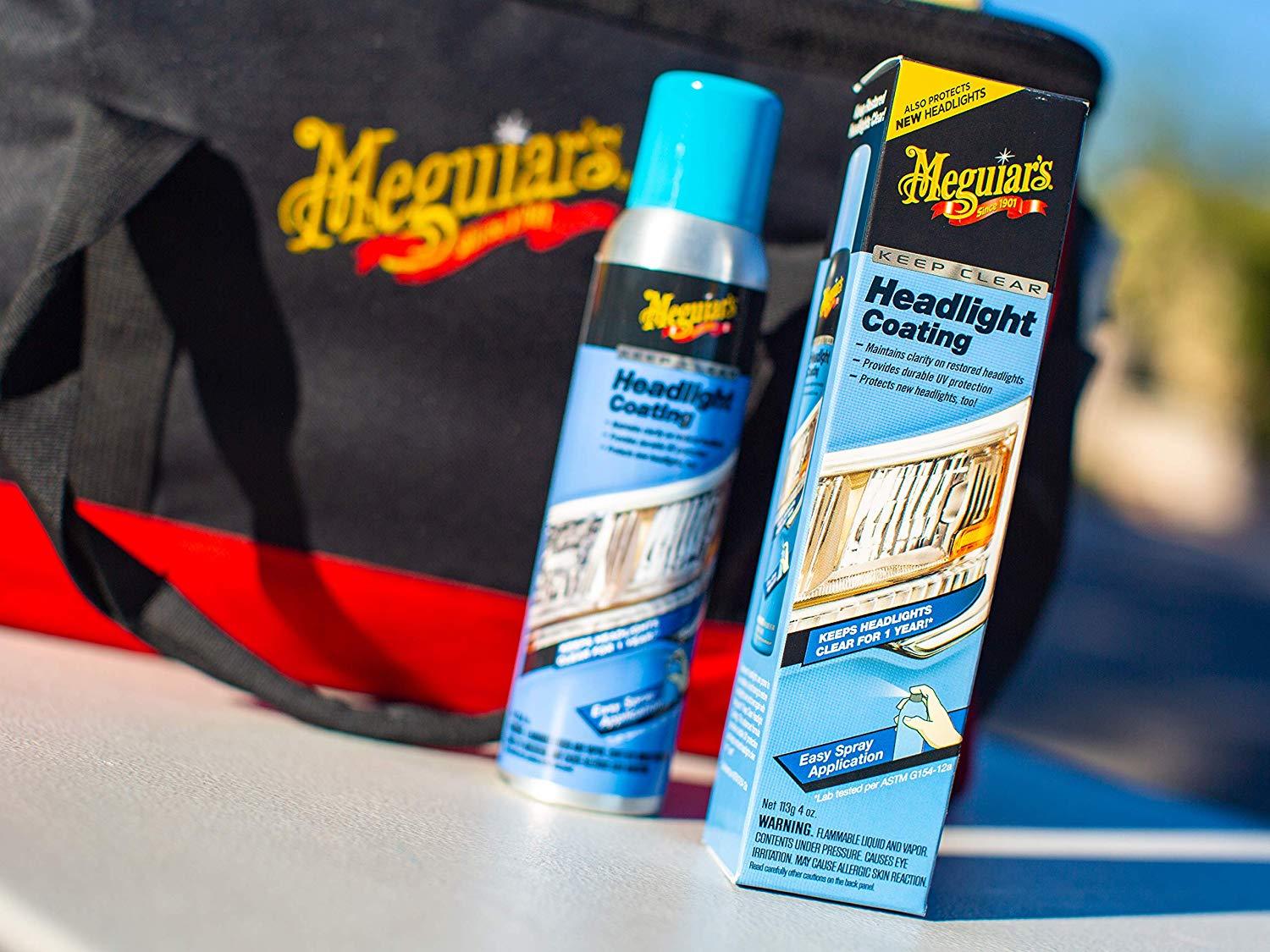 Meguiars G17804 Keep Clear Headlight Repair Coating, 4 oz.