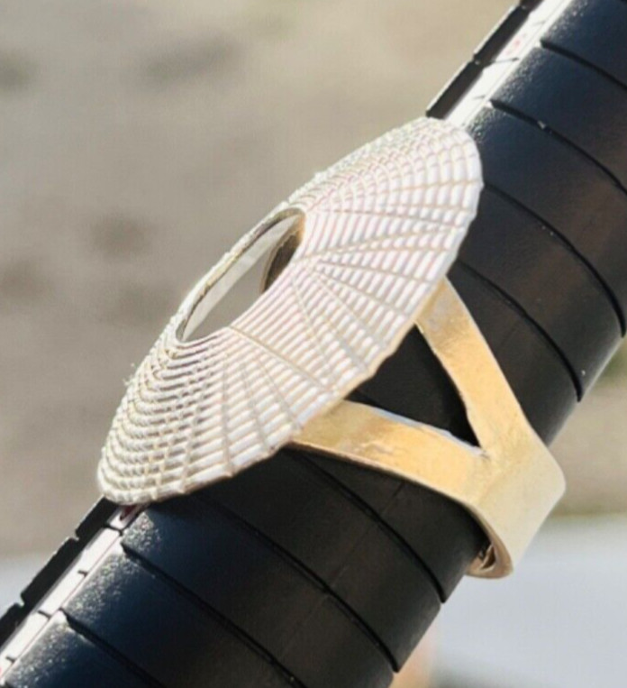 Handmade Ring Sterling Silver 925 Free Size