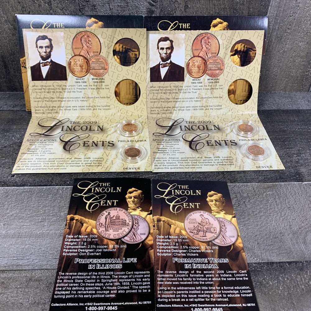 2009 BICENTENNIAL PROGRAM THE LINCOLN CENT ISSUED 2 ISSUED 3 PENNY