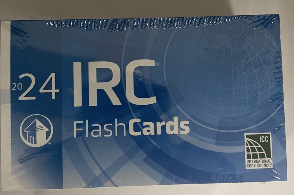 IRC Flash Cards 2024 By ICC International Code Council