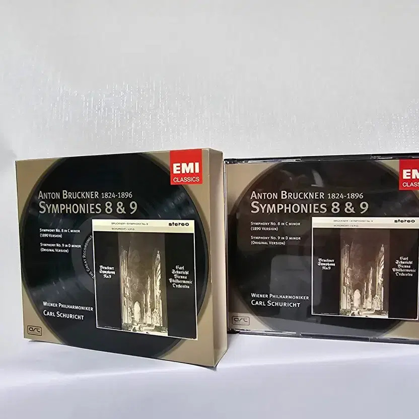 Bruckner Symphony No.8 & No.9 Schuricht 2CD Set