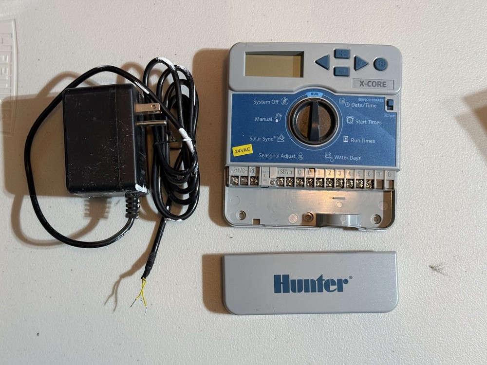 Hunter X-Core XC600i Sprinkler Irrigation Timer Controller With Power Cord