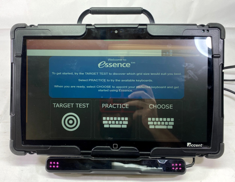 PRC Accent 1400 Speech Generating Device with Look Eye Tracking System