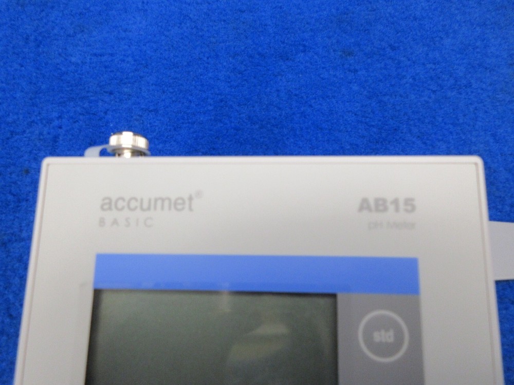 Fisher Accumet Basic AB15H Meter Kit 1363AB15 w OEM Power Supply Arm Probe Docs