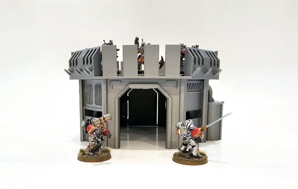 3d Printed Terrain. Forward Command Outpost Great For Warhammer 40K Or Kill Team