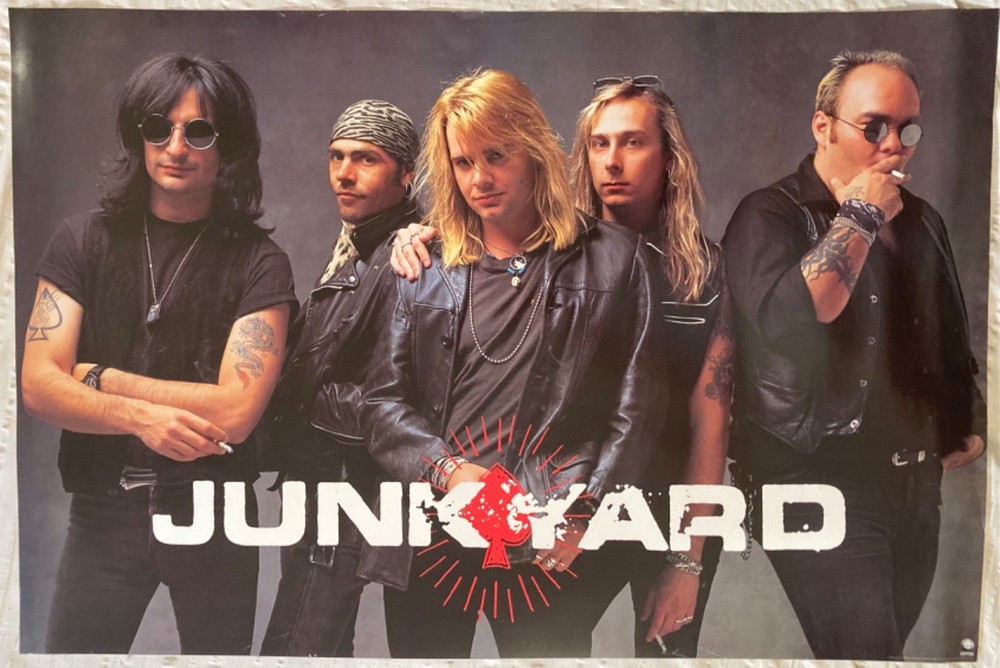 Junkyard 1991 Promo Poster David Roach