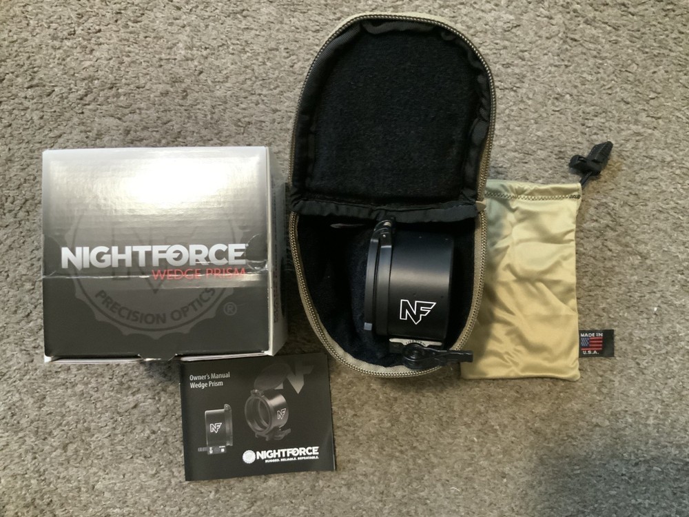 Nightforce Wedge Prism Assembly - 50 MOA/14.5 MRAD Additional Elevation A540