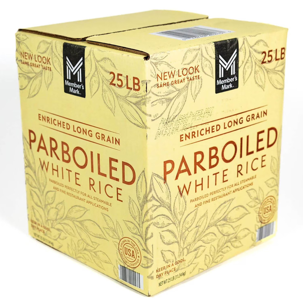 Member's Mark Parboiled White Rice, 25 lbs.