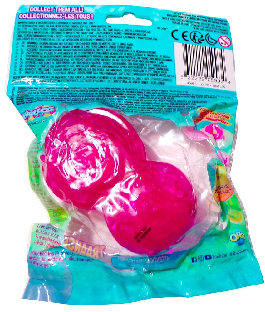 NIB ORB Bubbleezz Shelley Grape Toy