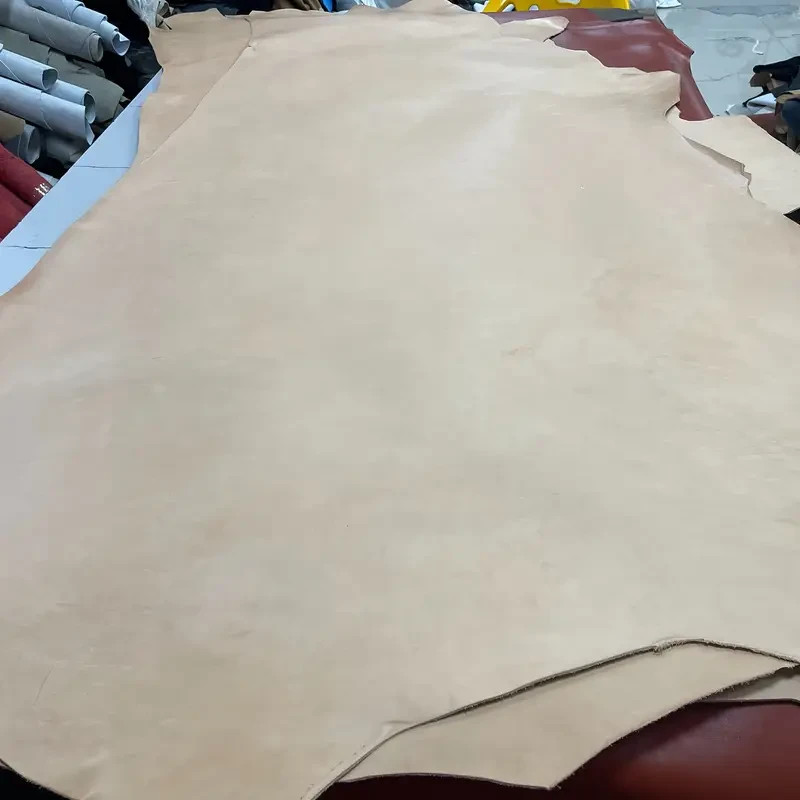 Vegetable TANNED Natural Cow Leather Shoulder THICK 11/12-12/13-14/16 OZ FEET