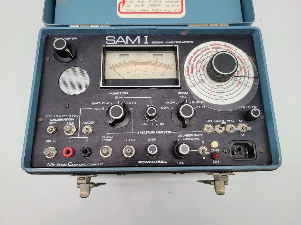Mid State Communications SAM I Signal Analysis Meter Spectrum Analyzer