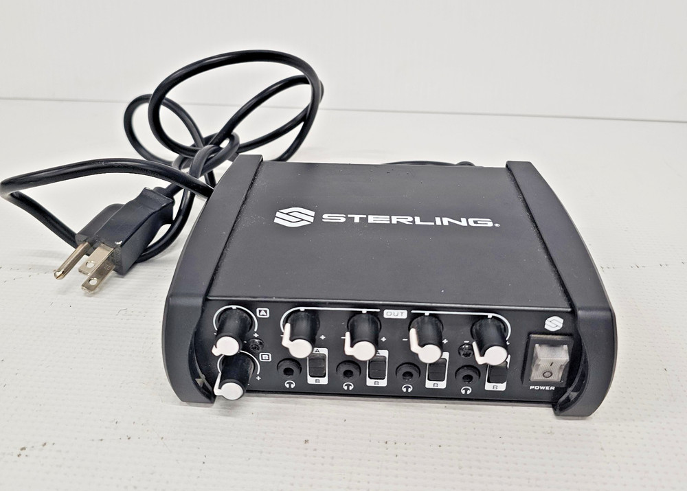 Sterling 4-Channel Audio Headphone Amplifier - SHA4