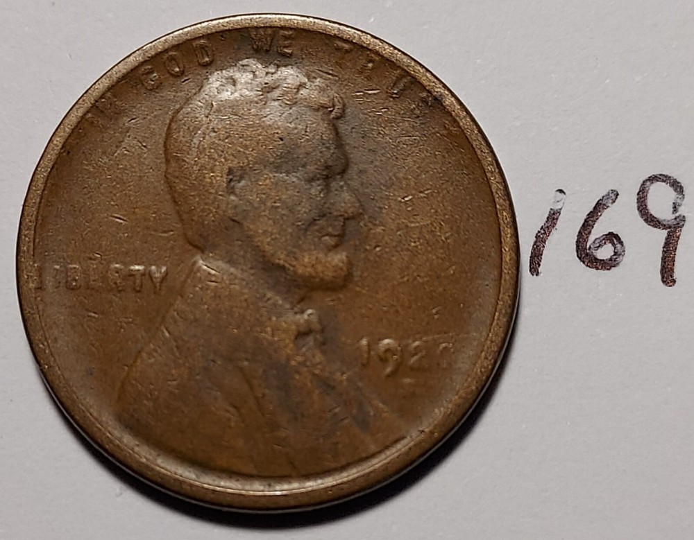 1920-S Lincoln Wheat Cent   #169