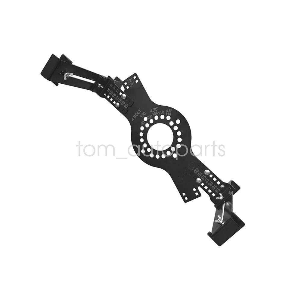 Wheel Fitment Simulator Tool, Tire Size Fit Test Measuring Mockup, 4-Lug Pattern