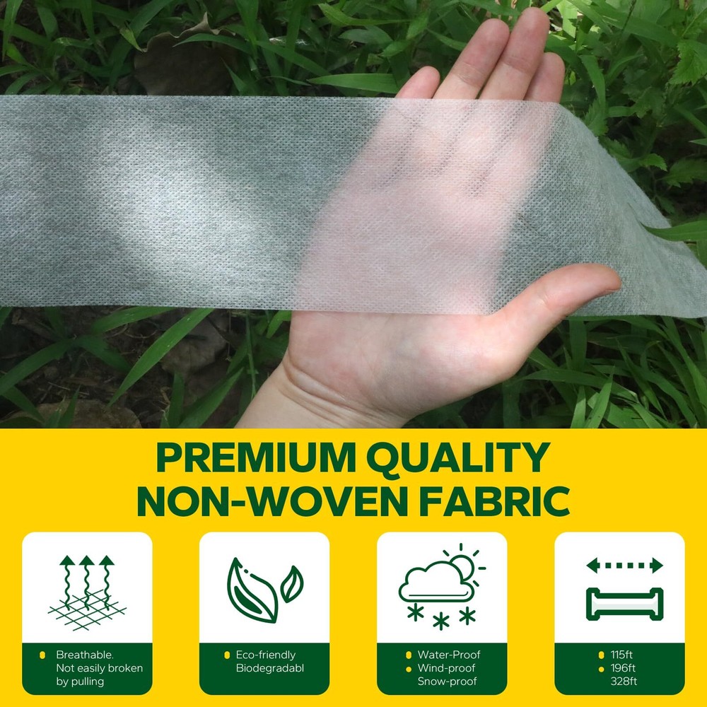 115Ft Breathable Tree Wrap Trunk Guard Cover for Small Tree Sapling Damaged Bark