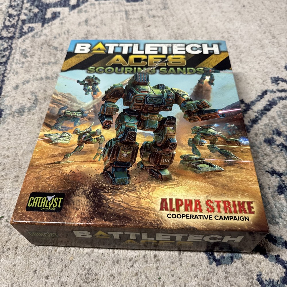 BattleTech: Aces - Scouring Sands Campaign Box - missing minis