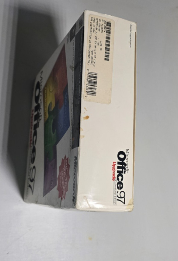 Michrosoft Office 97 upgrade 103