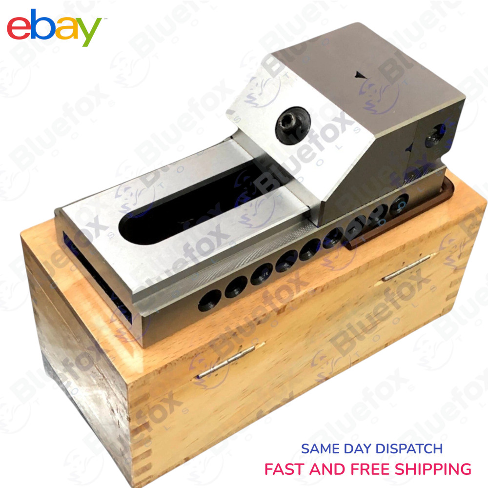 4" SCREWLESS (PIN TYPE) TOOLMAKER PRECISION GRINDING MACHINE VICE/VISE PREMIUM