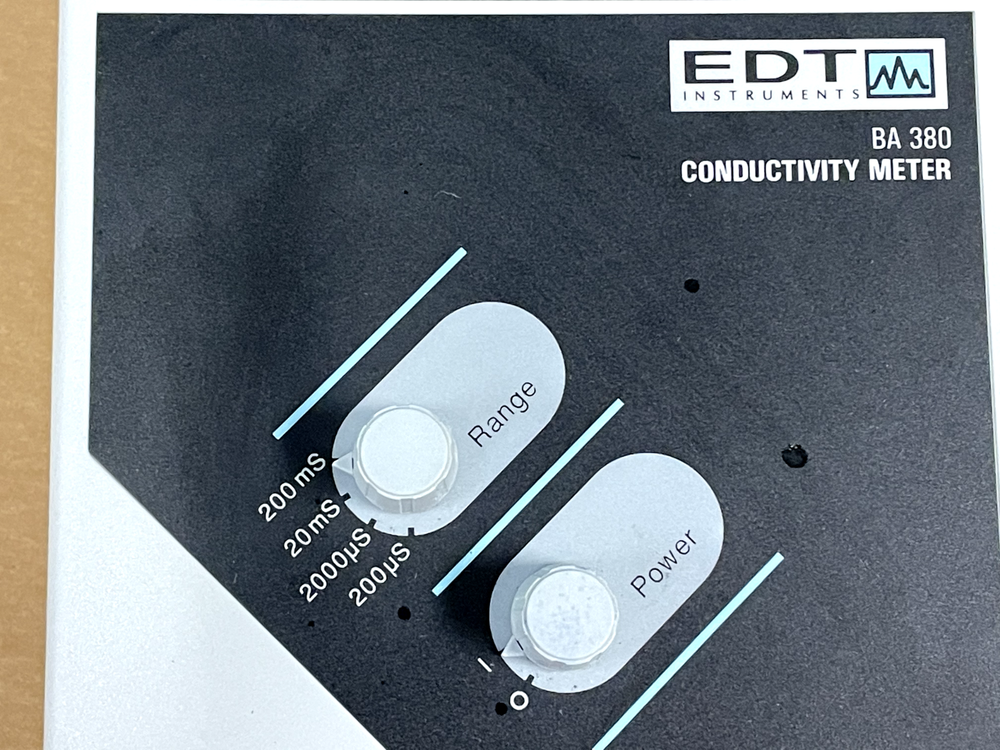 EDT Instruments BA 380 Conductivity Meter - Used Untested - Powers On