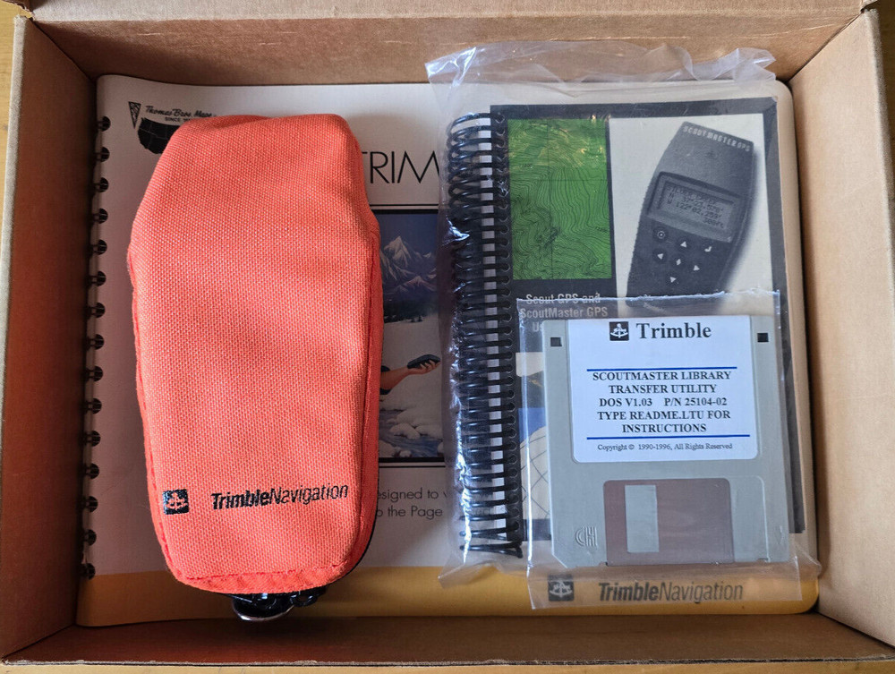 TRIMBLE SCOUTMASTER GPS Global Navigation System P/N 17737-05