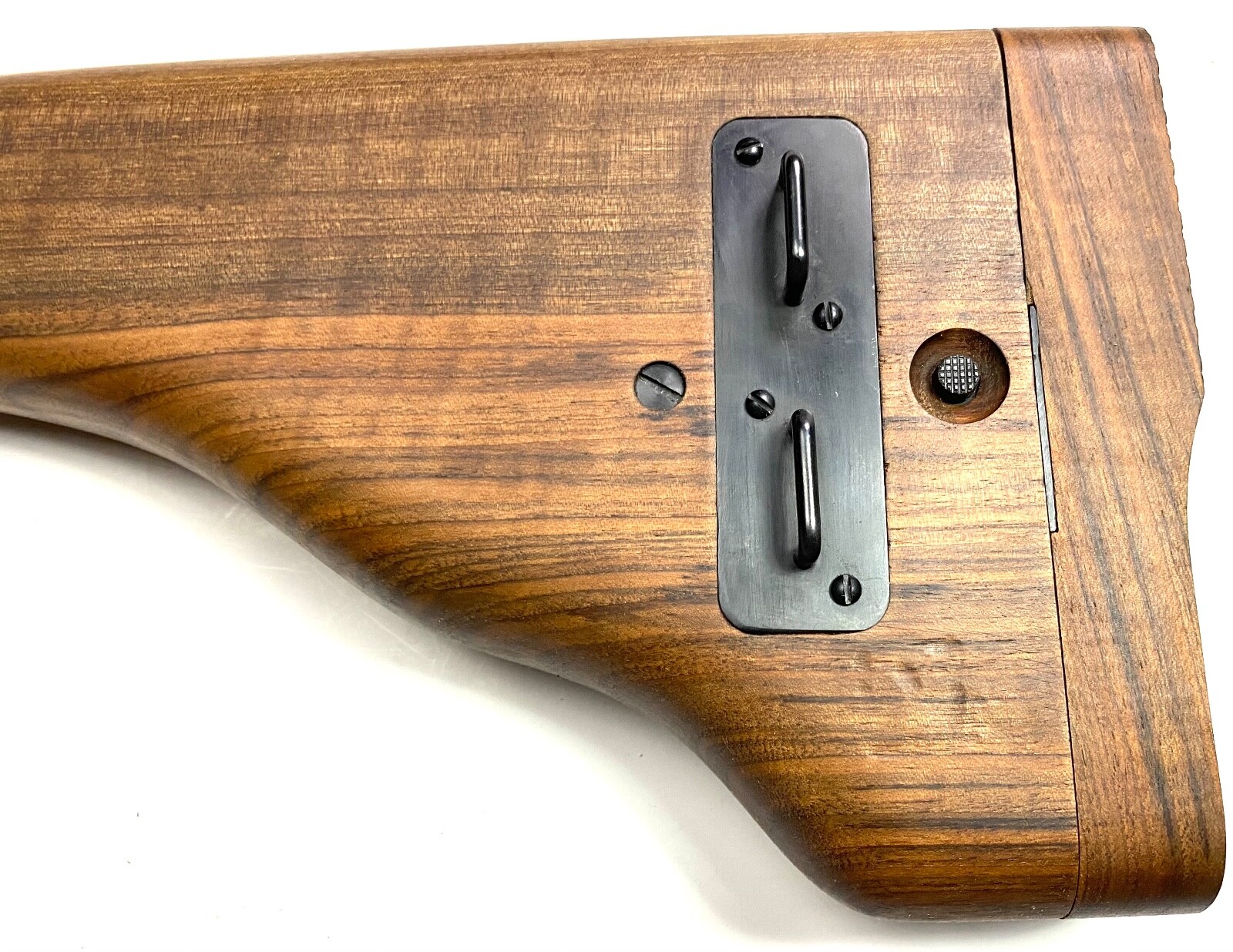 WWI WWII GERMAN P08 LUGER ENCLOSED PISTOL WOODEN HOLSTER