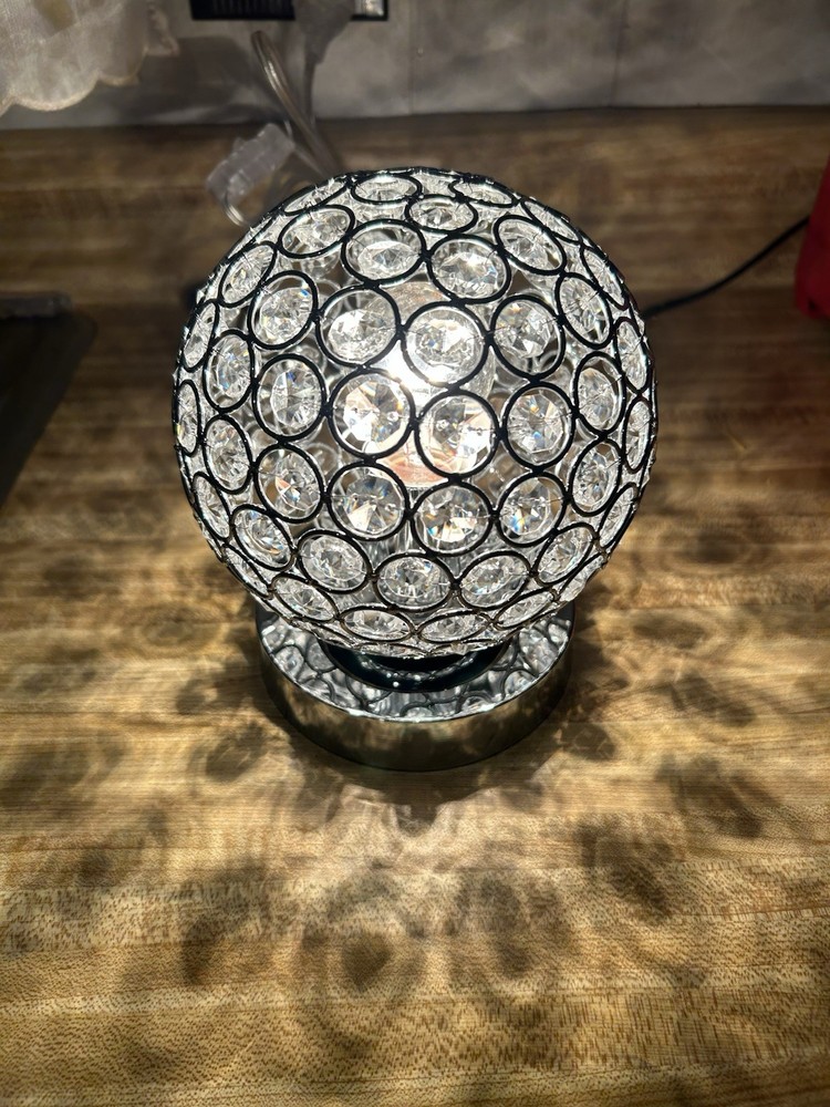 Stunning Crystal Ball Lamp