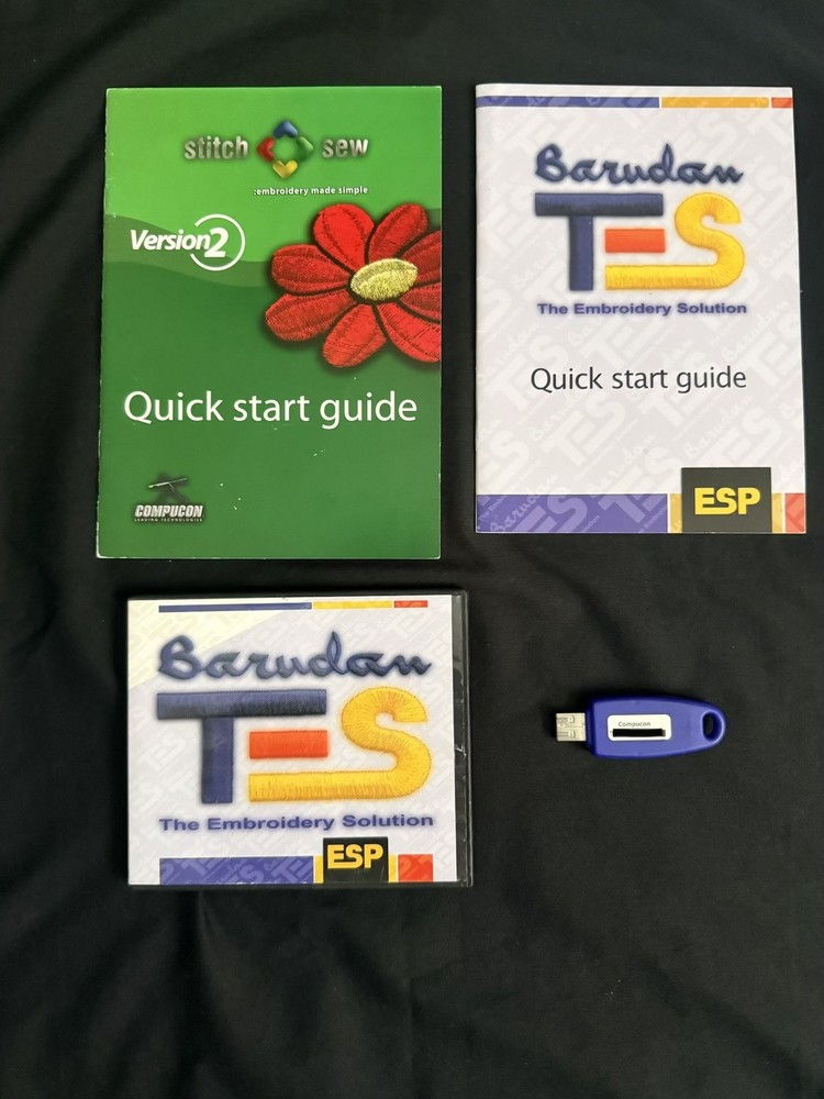 Barudan TES Version 3.0 Professional Embroidery Software