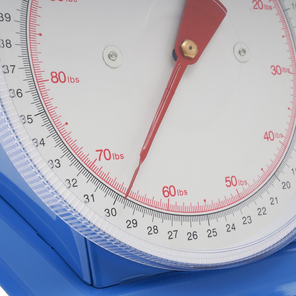 110-LBS Heavy Duty Mechanical Kitchen Scale with Large Dial & Durable Design