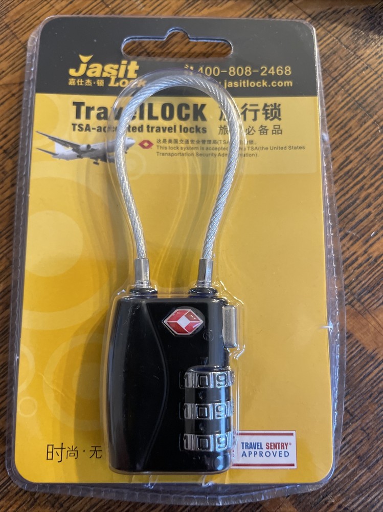 Jasit Travel Lock/three Digit/nib
