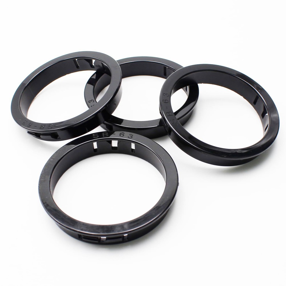 2-1/2(63mm) Black Snap-in Knockout Insulating Bushing Grommets Plastic Cabl