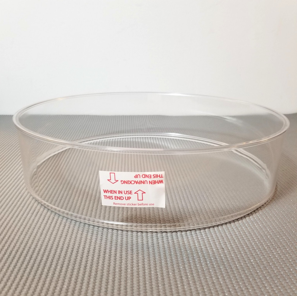 NuWave Pro Extension Ring Infrared Oven Replacement Part Clear Dome Extender 3in