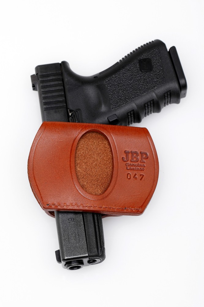 Leather YAQUI Holster - GLOCK (#047 BRN)