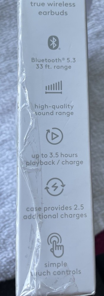 Hey Day Wireless Earbuds Bluetooth Enabled Orange