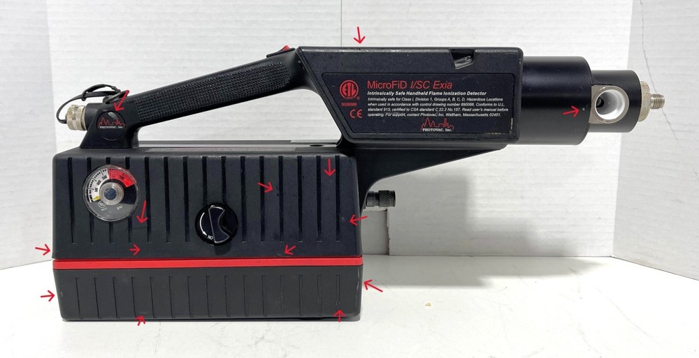 Photovac MicroFiD I/S Intrinsically Safe Handheld Flame Ionization Detector Read