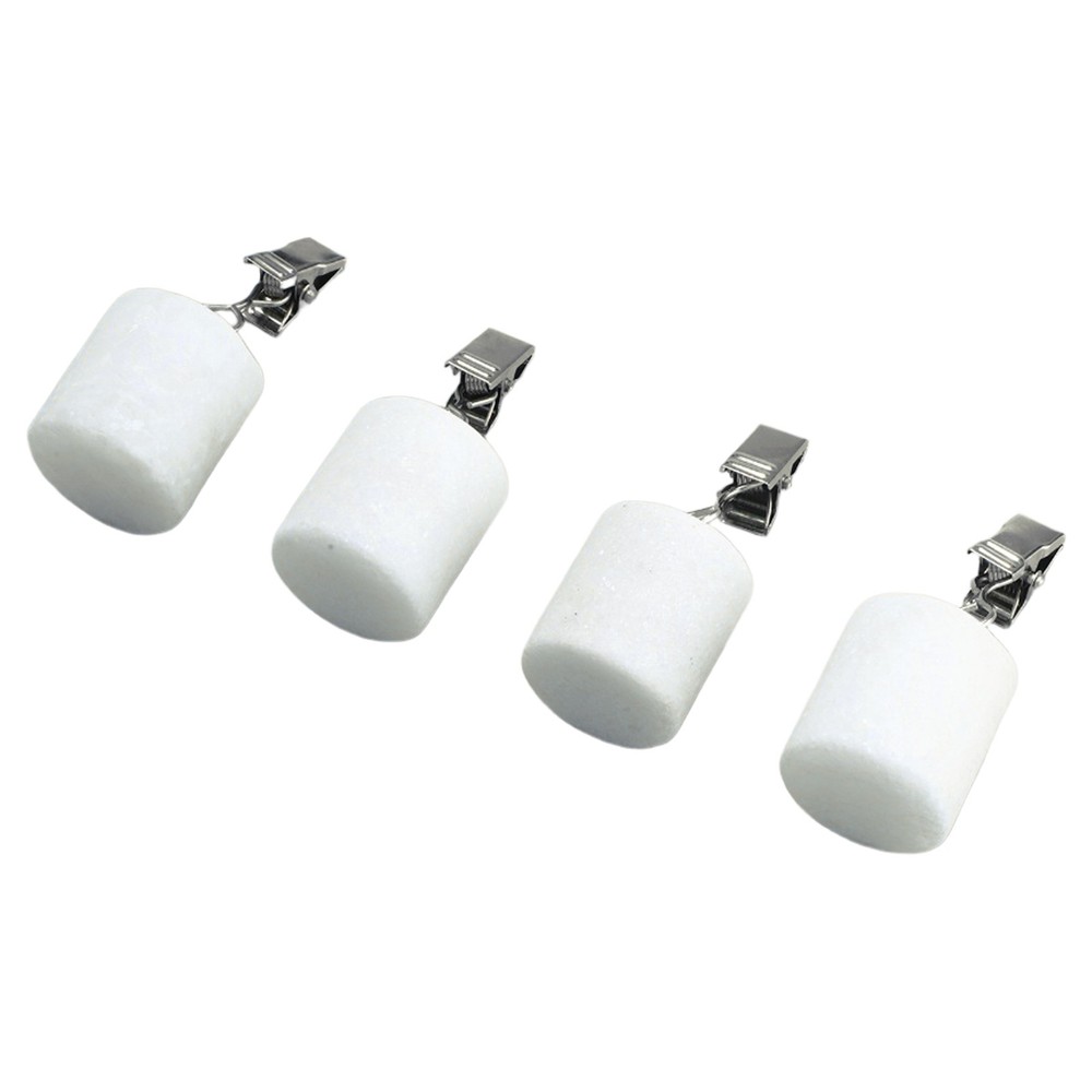 4Pcs Tablecloth Weights Modern Metal Clip Clamp Replaceable Elegant Durable New