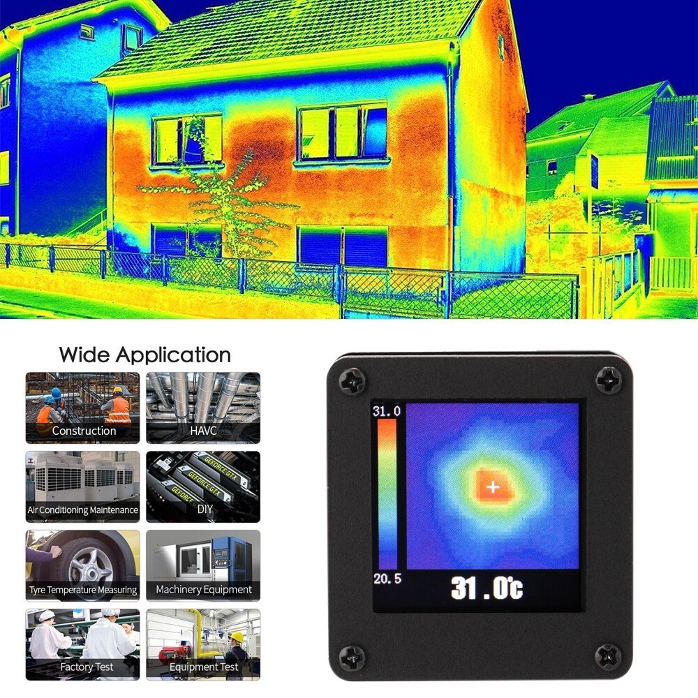 AMG8833 Thermal Camera Module for USB 5V Power With 7m Human Detection Range