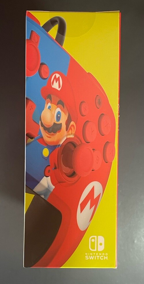 Official Nintendo Switch Wired Headset + Controller [ Power Pose Mario ] NEW